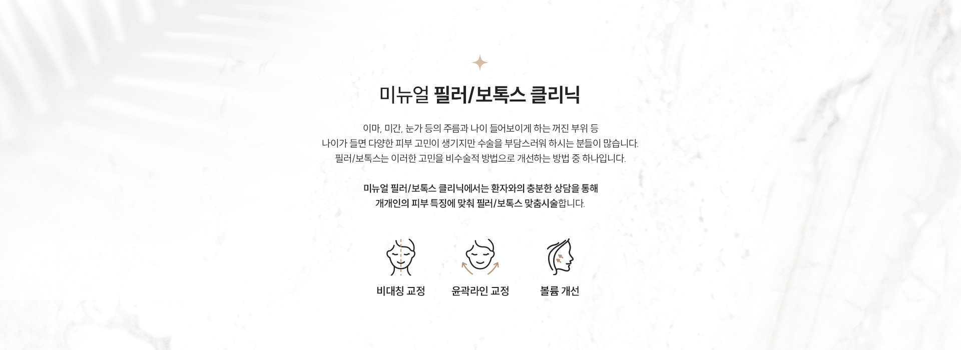 미뉴얼 필러 리프팅 클리닉 정의